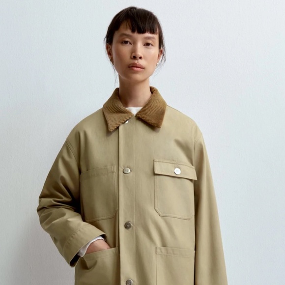 CORDERA beige worker jacket NEW - Picture 1 of 5